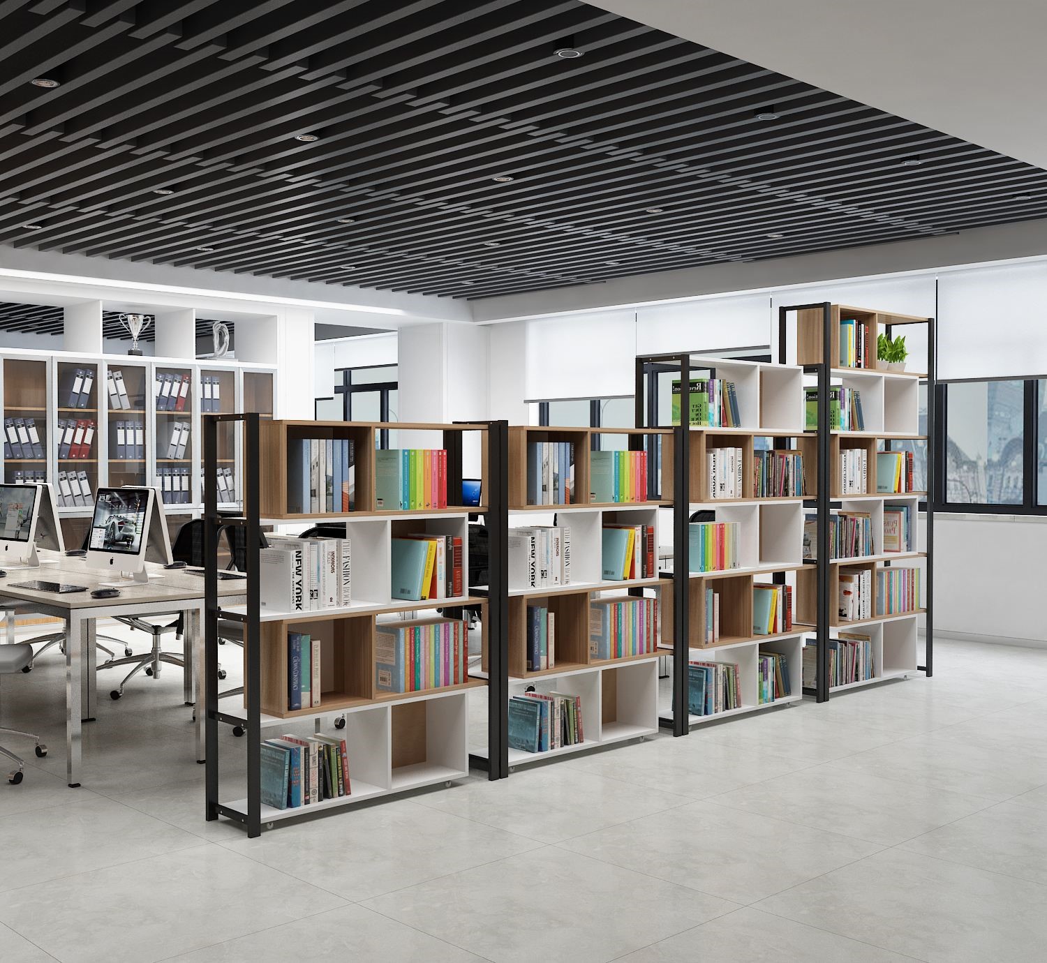 做好隔斷，讓你的辦公室瞬間提升一個(gè)檔次！(圖2)