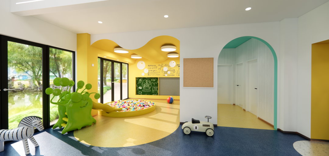 【托育機(jī)構(gòu)】空間設(shè)計-希蒙樹托育早教裝修設(shè)計全案(圖3) 【托育機(jī)構(gòu)】空間設(shè)計-希蒙樹托育早教裝修設(shè)計全案(圖3)