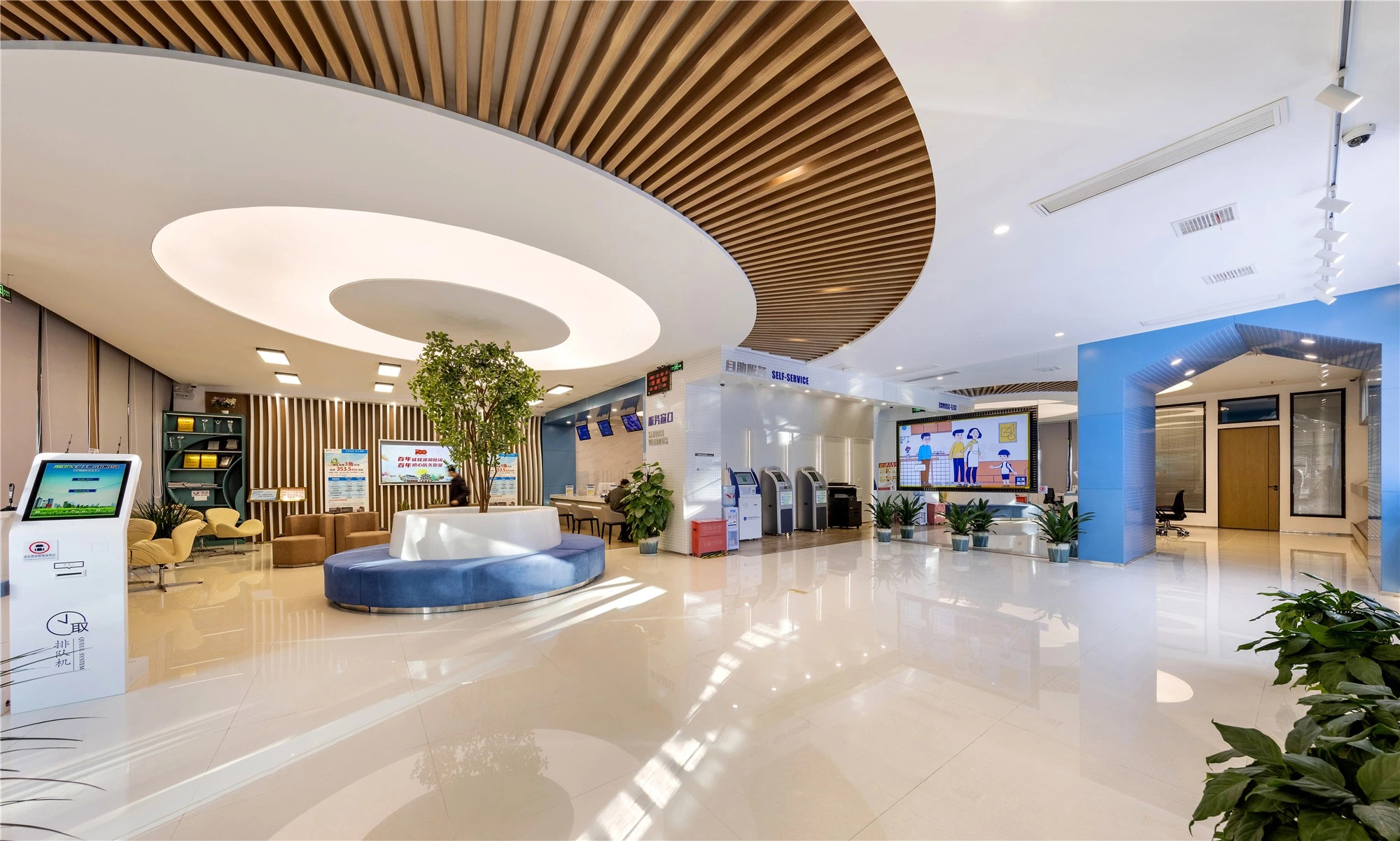 【案例賞析】武漢市車都天然氣營業(yè)廳完工實景展示，開放多元，活力共享！(圖6)