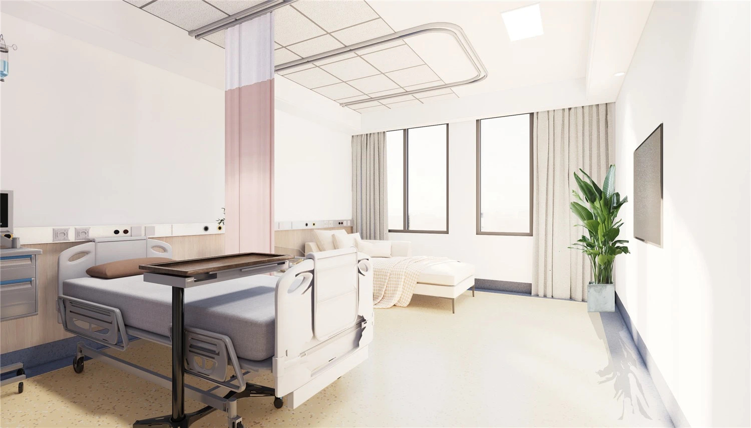 【醫(yī)院案例】婦產(chǎn)醫(yī)院這樣設(shè)計(jì)，簡而不失其華！(圖4)