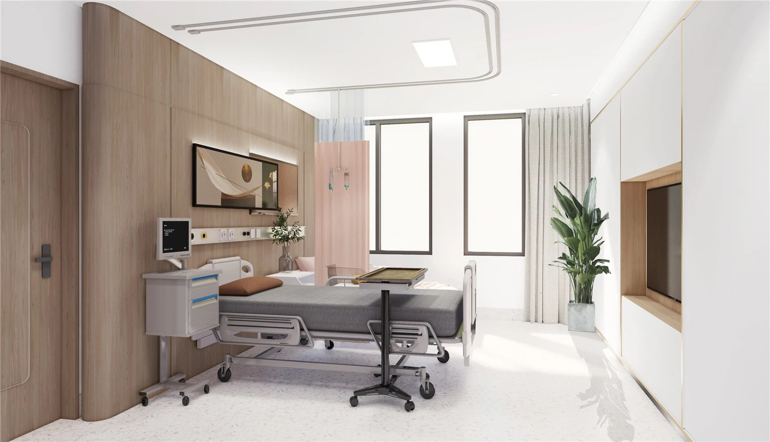 【醫(yī)院案例】婦產(chǎn)醫(yī)院這樣設(shè)計(jì)，簡而不失其華！(圖8)