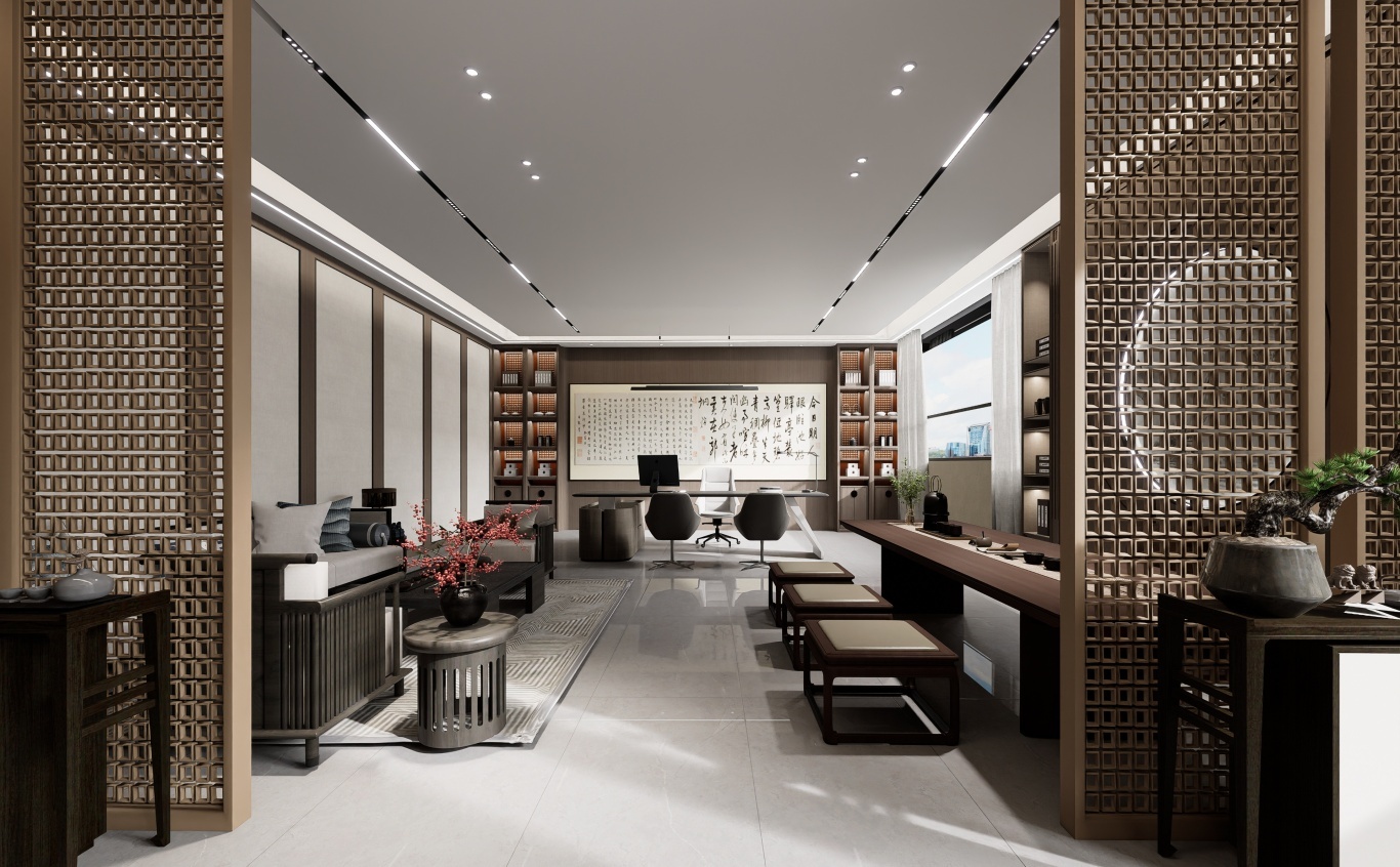 【設(shè)計(jì)案例】普照國(guó)康醫(yī)藥辦公室項(xiàng)目概念設(shè)計(jì)——以空間敘事，筑品牌基因(圖38)